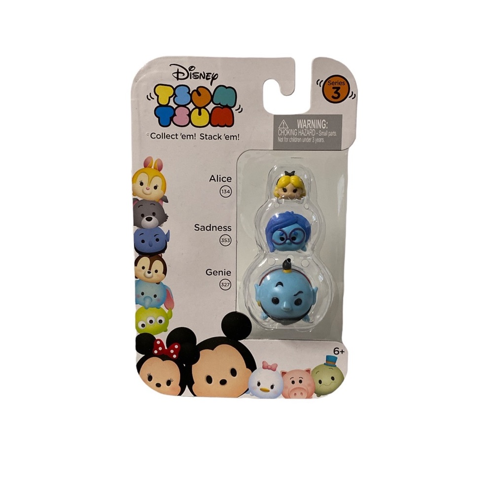 Disney Tsum Tsum Series 3 Genie Aladdin Sadness Inside Out Alice In Wonderland